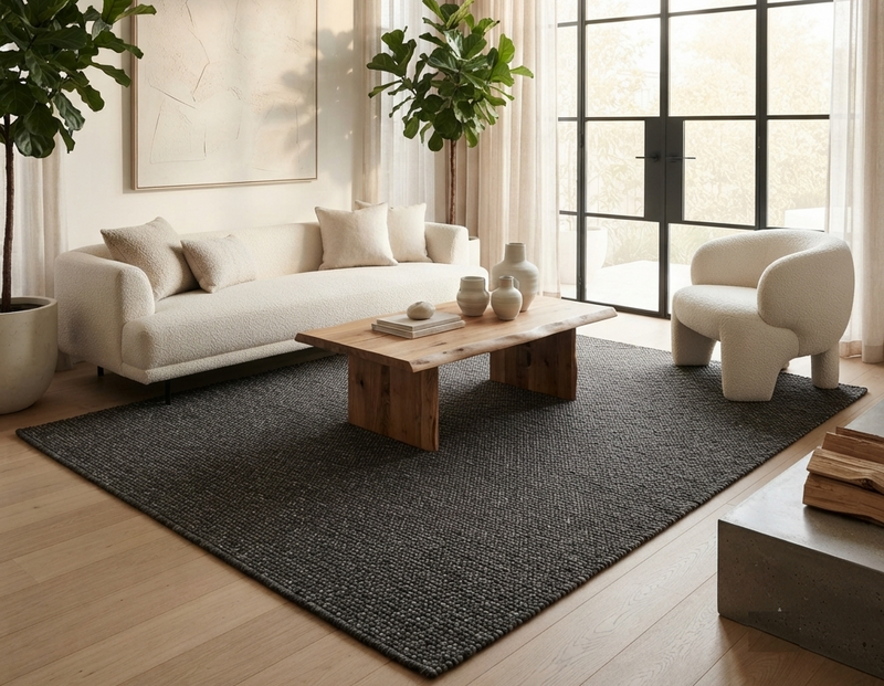 Moon Charcoal Rug
