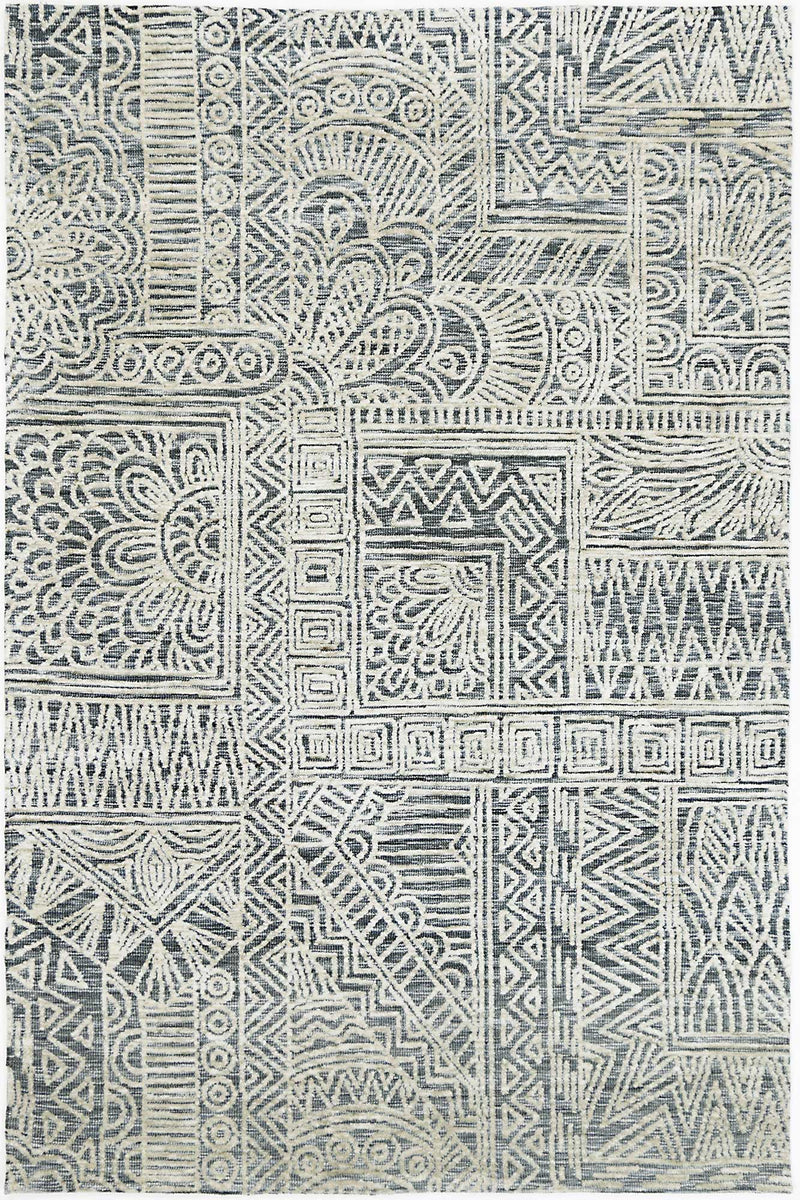 Amrish Newburg Anthracite Tribal Rug