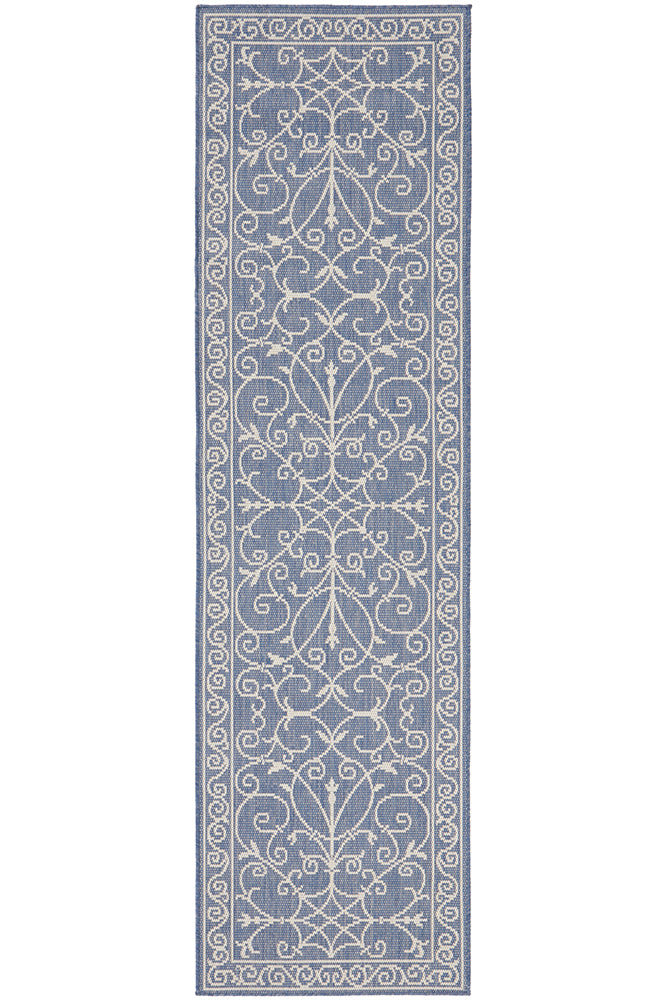 Portside Nautical Blue Rug