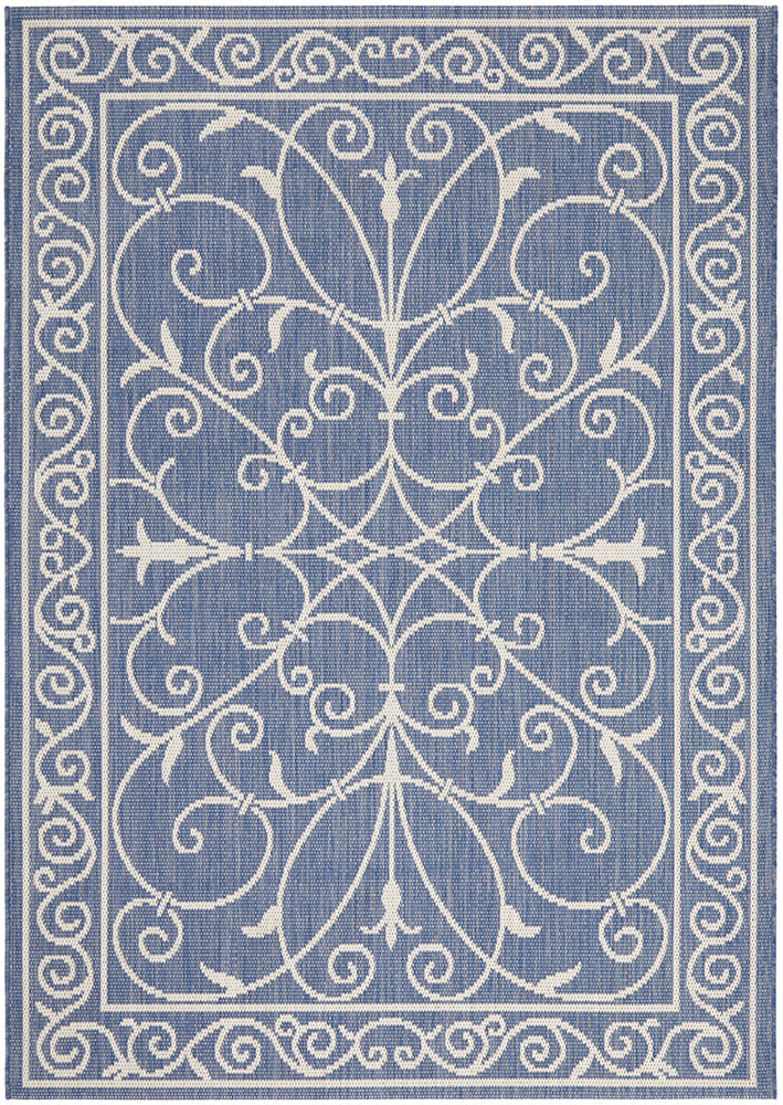 Portside Nautical Blue Rug