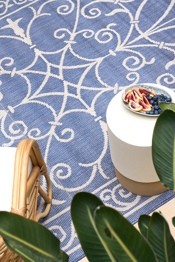 Portside Nautical Blue Rug