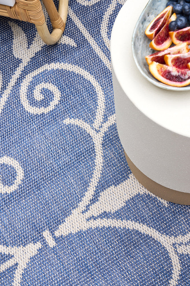 Portside Nautical Blue Rug