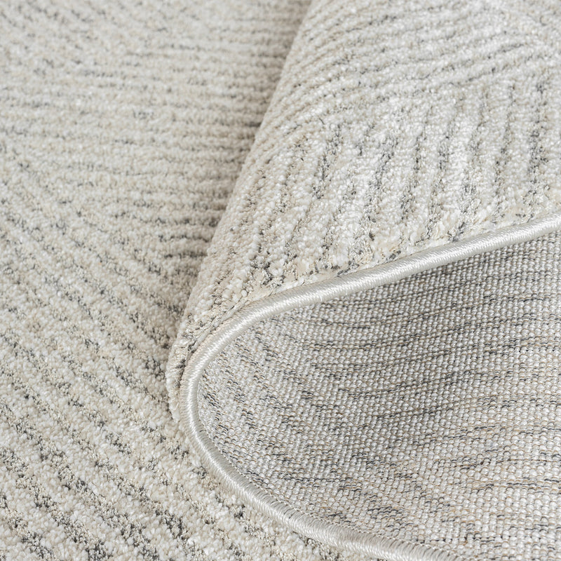 Mother Earth Sand Grey Round Rug