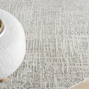 Mother Earth Linen Grey Round Rug