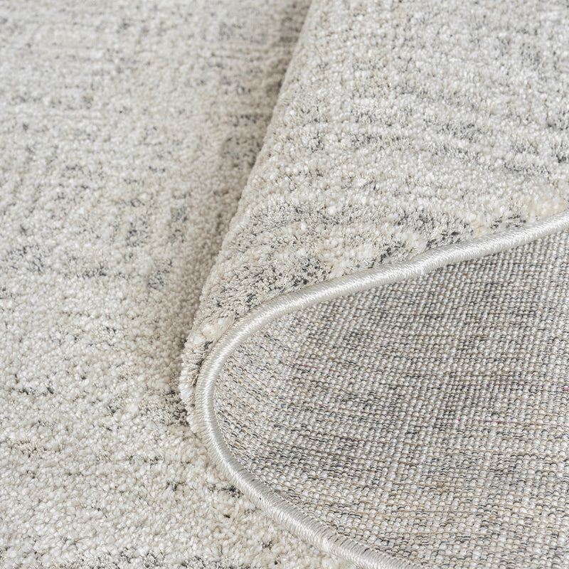 Mother Earth Linen Grey Round Rug