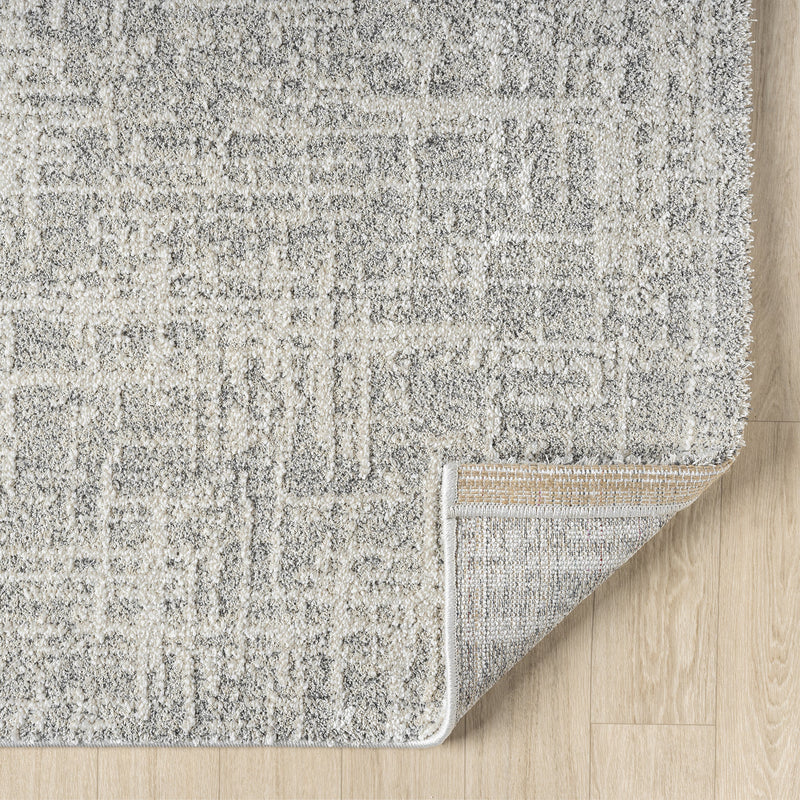 Mother Earth Linen Grey Runner Rug