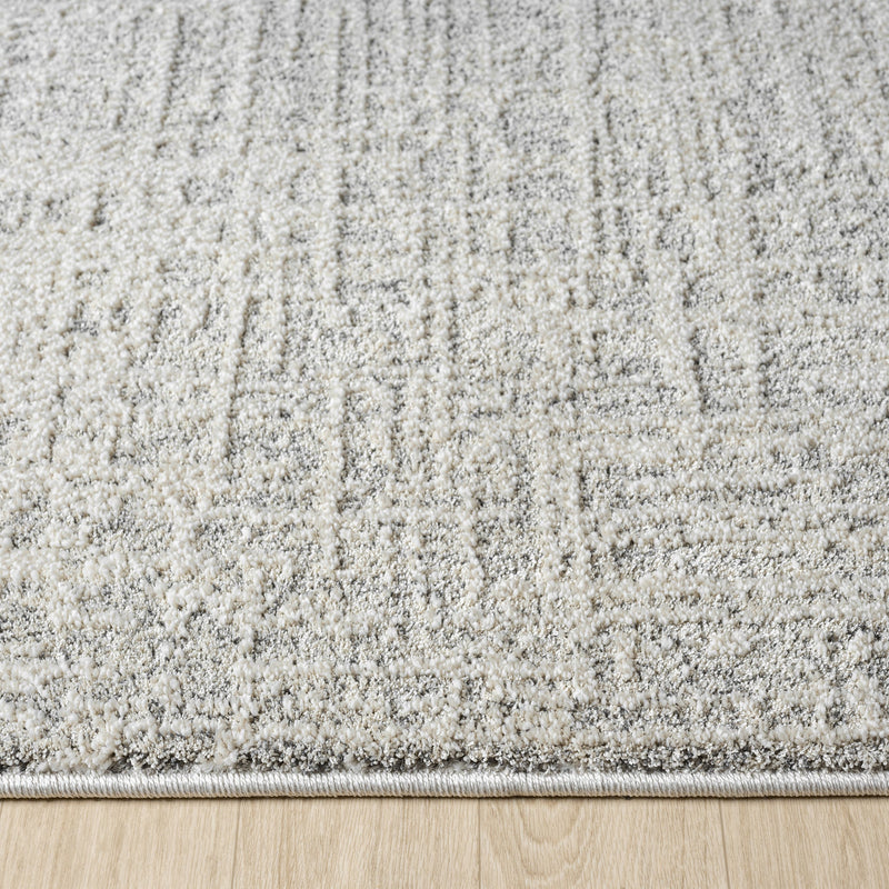 Mother Earth Linen Grey Runner Rug