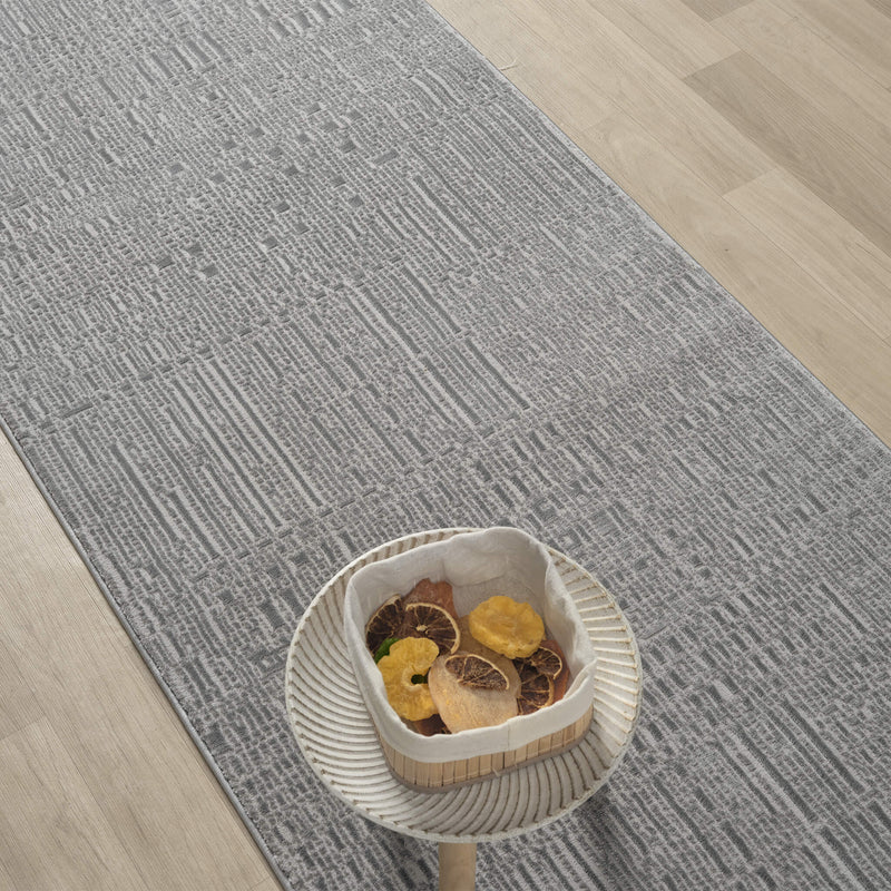 Grand Elegant Slate Grey Runner Rug