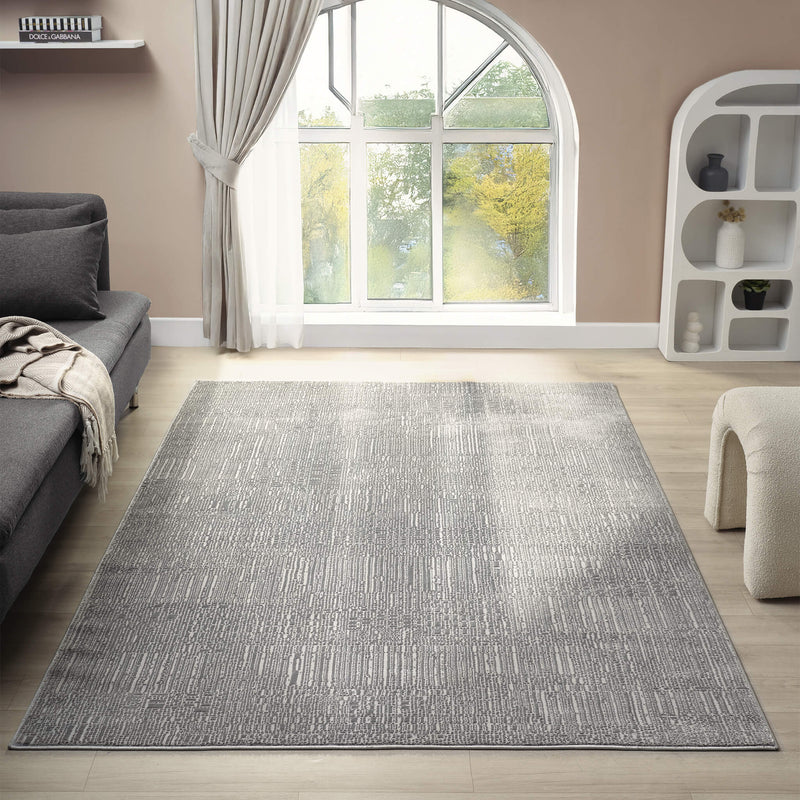 Grand Elegant Slate Grey Rug