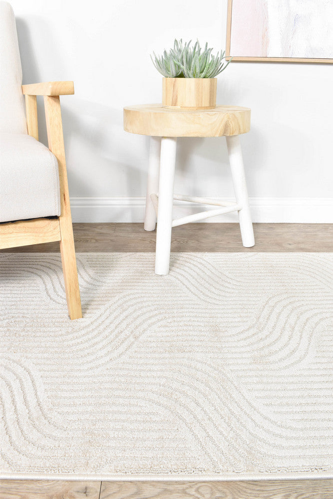 Lakeview Almond Beige Runner Rug