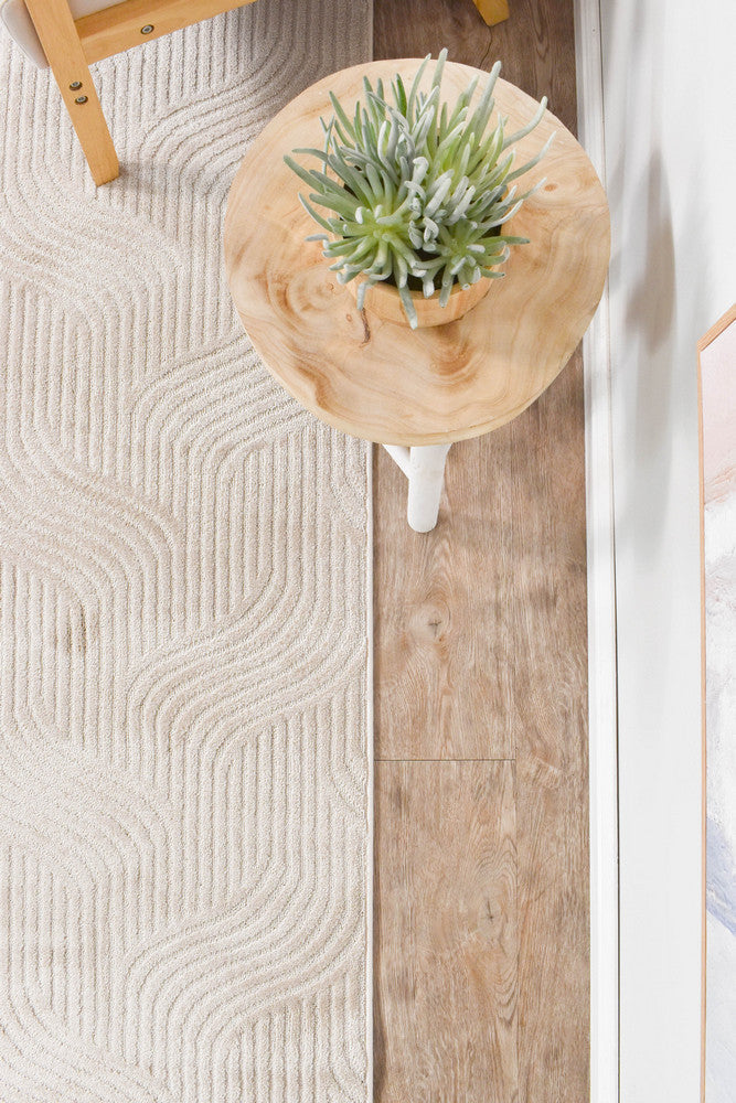 Lakeview Almond Beige Runner Rug