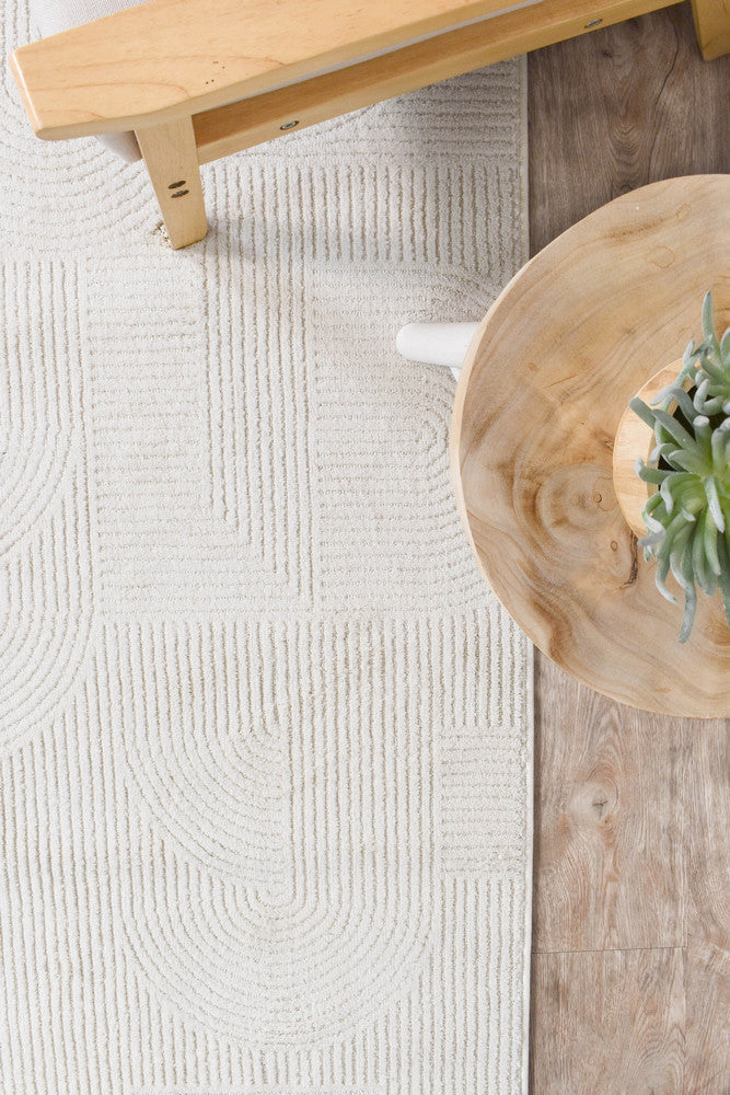 Lakeview Silk Cream Runner Rug