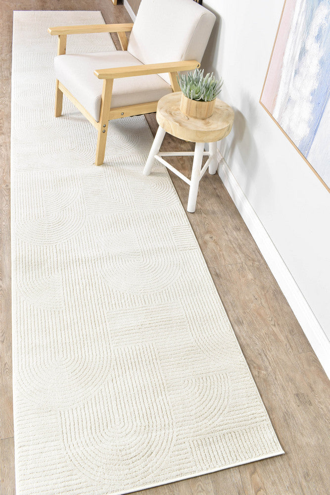 Lakeview Silk Cream Runner Rug