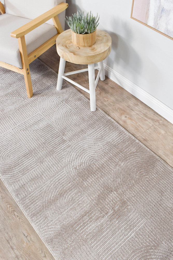 Lakeview Taupe Runner Rug
