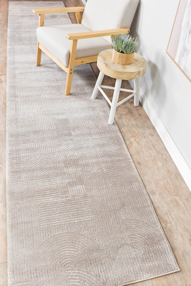 Lakeview Taupe Runner Rug