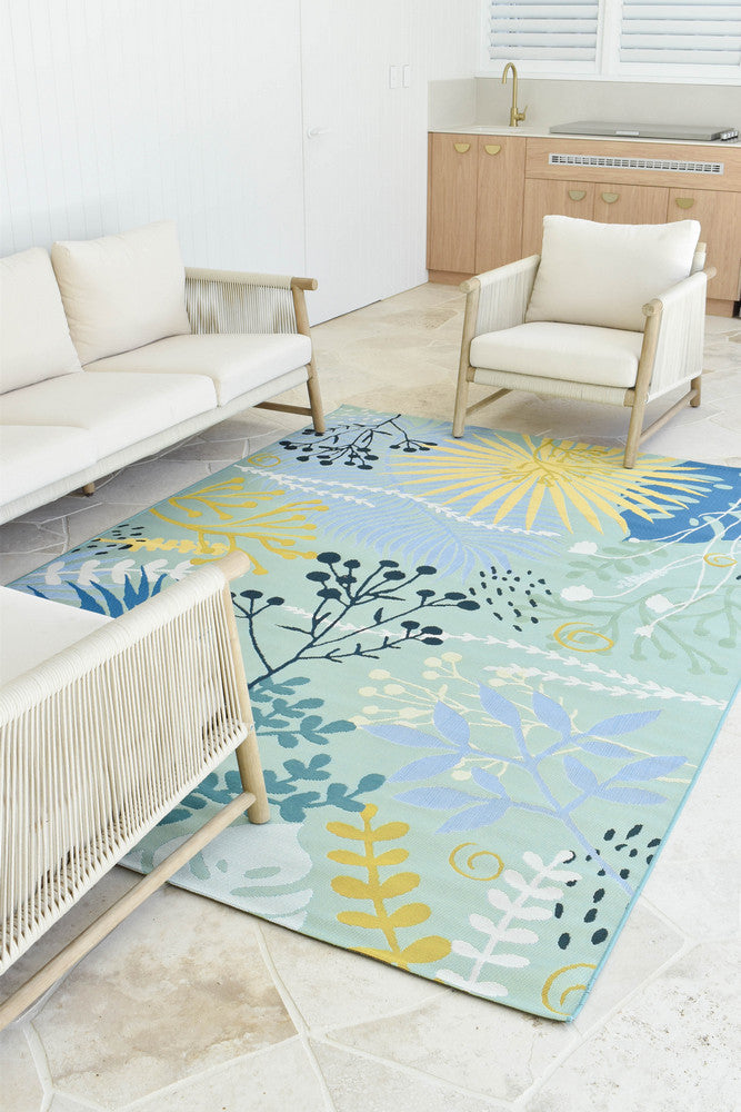 Heaven Serene Blue Rug