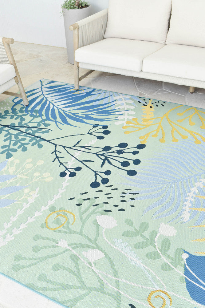 Heaven Serene Blue Rug
