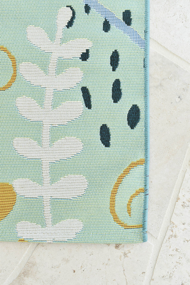 Heaven Serene Blue Rug