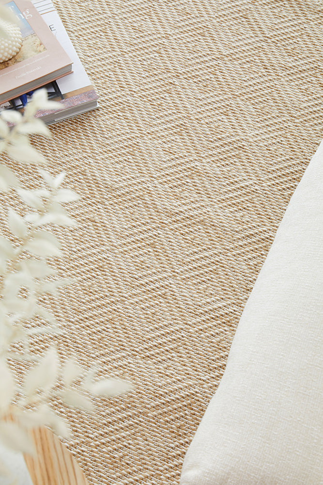 Veranda Fuzzy Natural Runner Rug