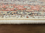 Hakamanesh Aria Persian Cream Rose Rug
