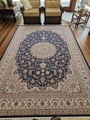 Silkroad Persian Navy Rug