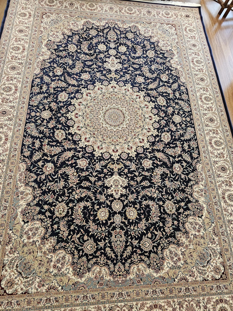 Silkroad Persian Navy Rug