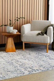 Esquire Segments Blue Rug