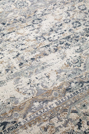 Esquire Segments Blue Runner Rug