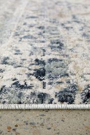 Esquire Segments Blue Runner Rug