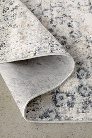 Esquire Segments Blue Runner Rug