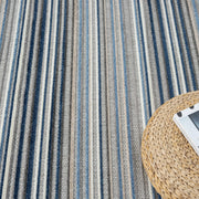 Fascination Line Grey Blue Rug
