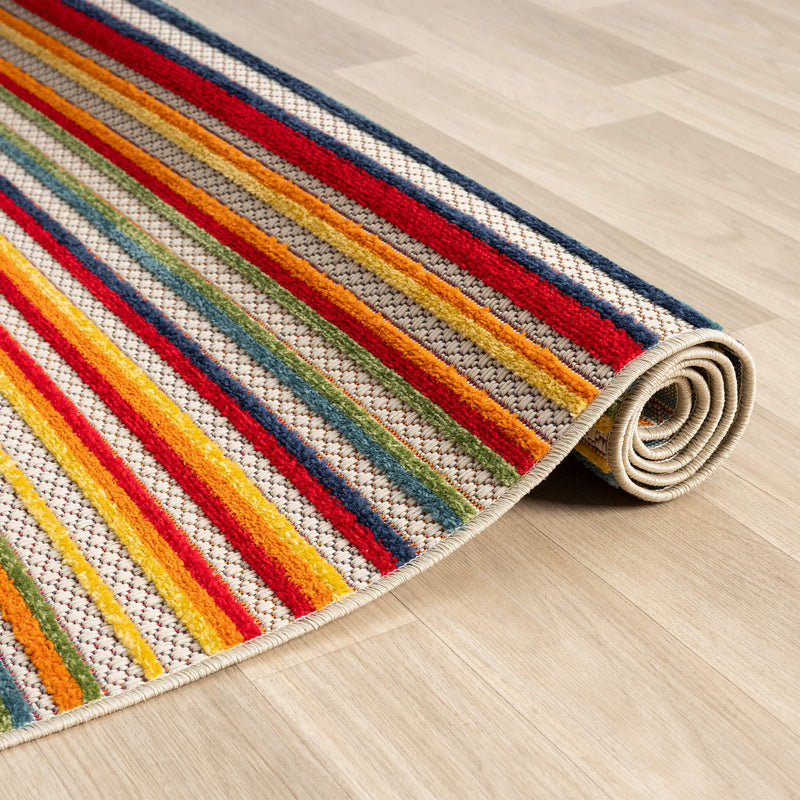 Fascination Line Multi Runner Rug