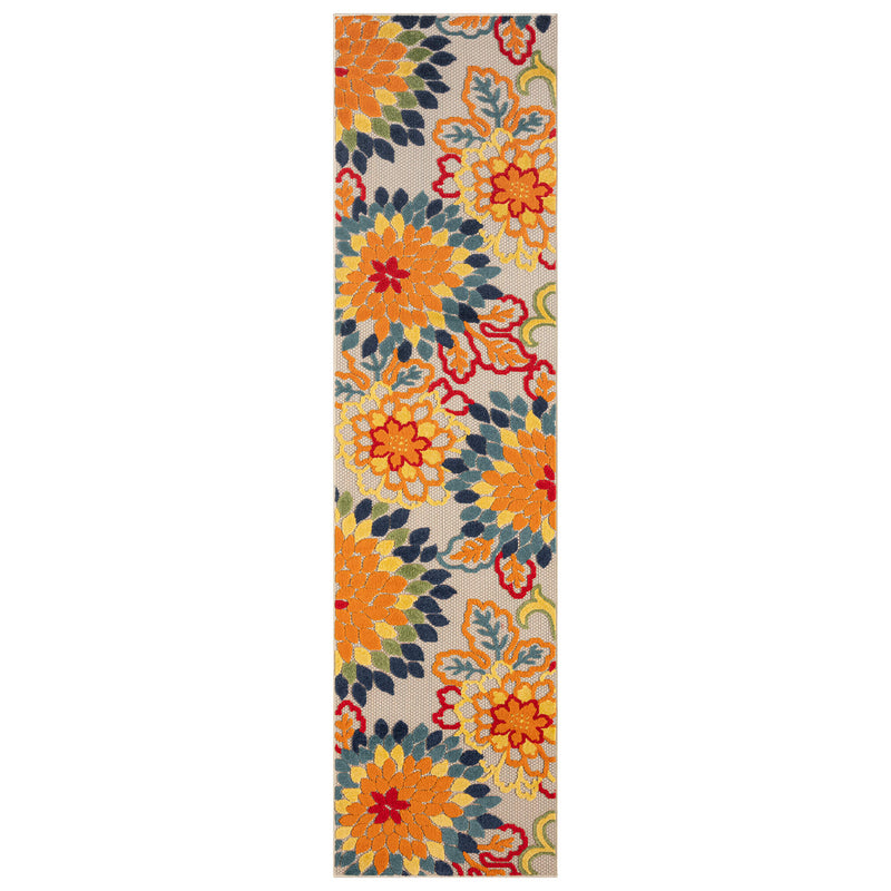 Fascination Leafage Multi Runner Rug