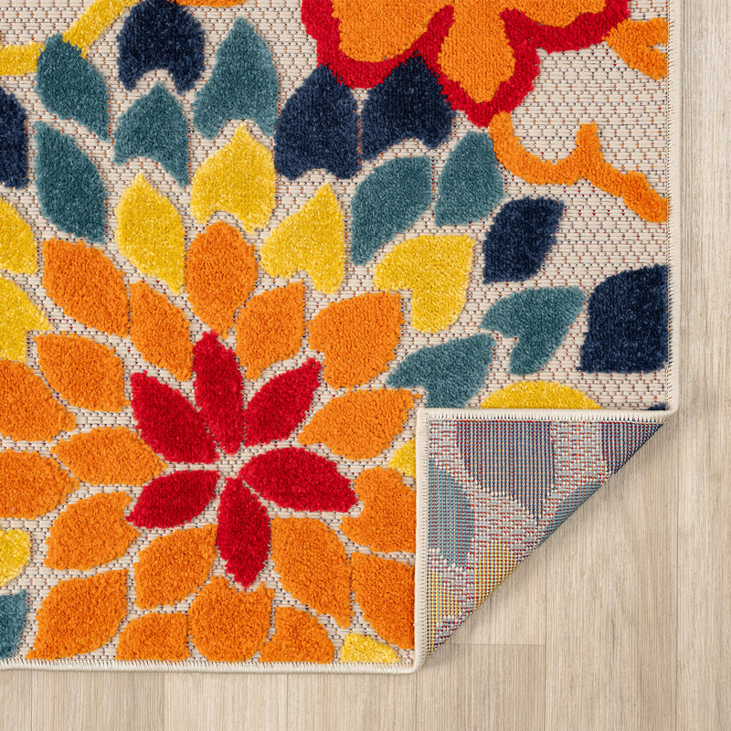 Fascination Leafage Multi Runner Rug