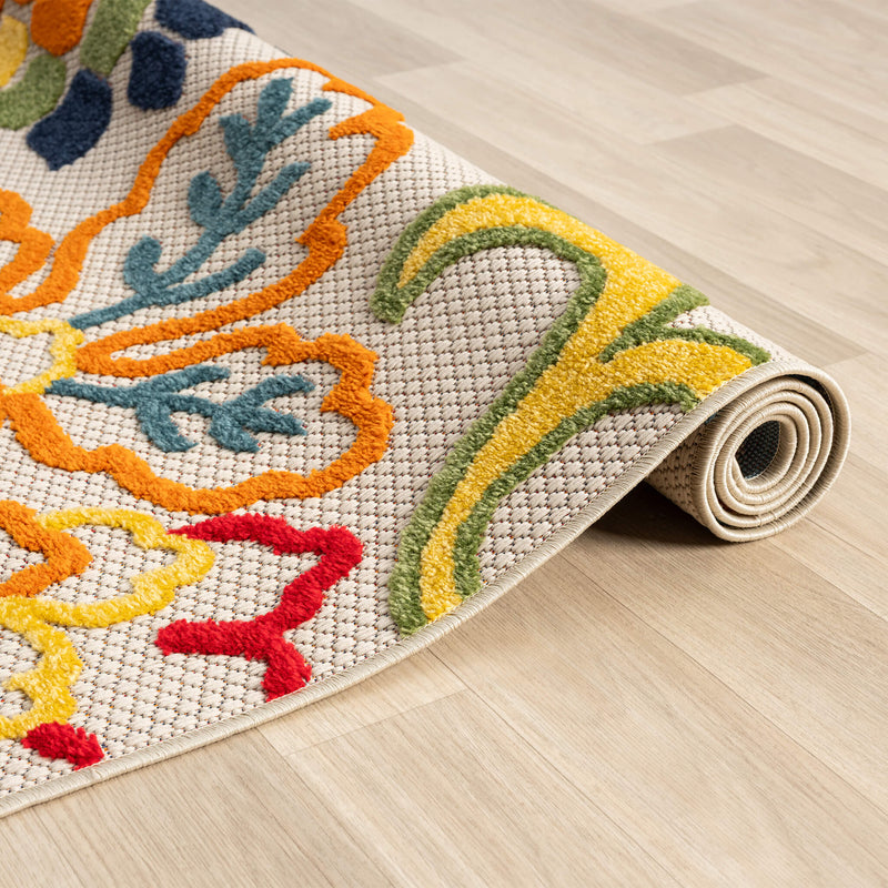 Fascination Leafage Multi Runner Rug