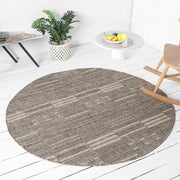 Paseo Stroll Earth Round Rug