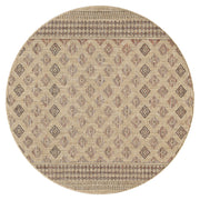 Paseo Saunter Fawn Round Rug