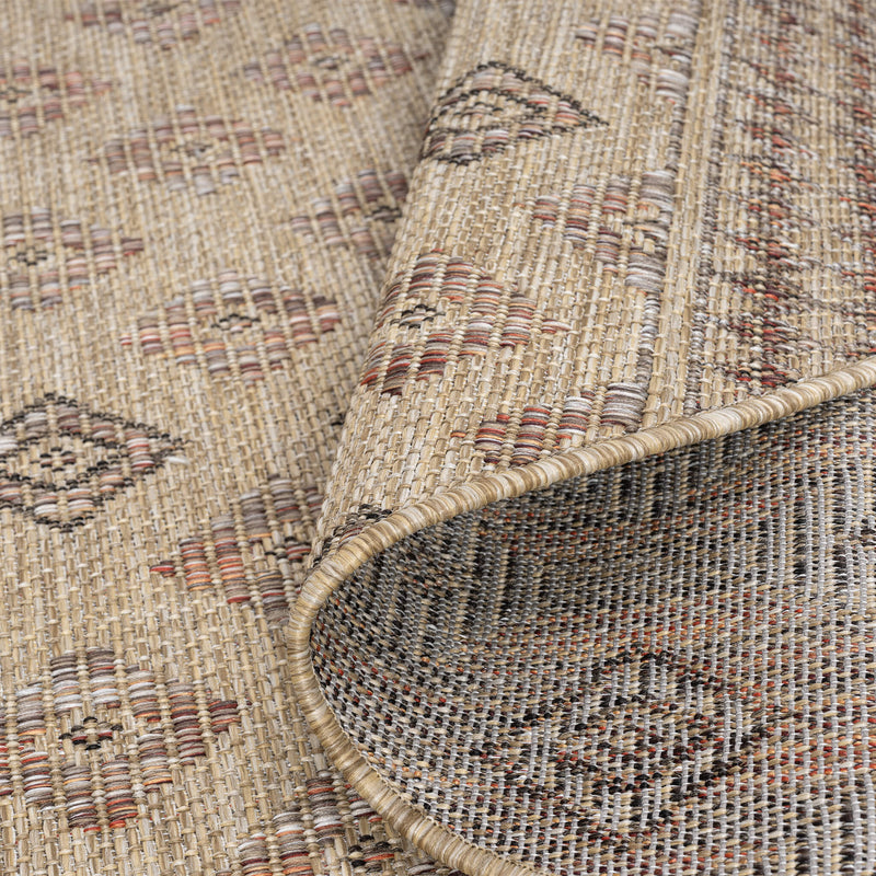 Paseo Saunter Fawn Round Rug