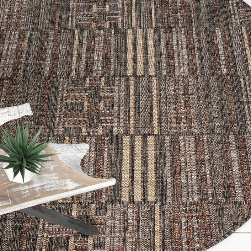 Paseo Amble Terra Round Rug