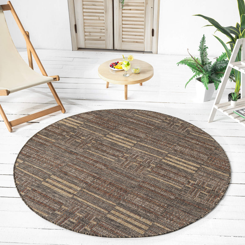 Paseo Amble Terra Round Rug