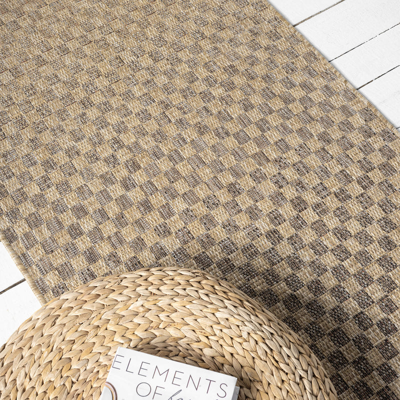 Paseo March Taupe Runner Rug