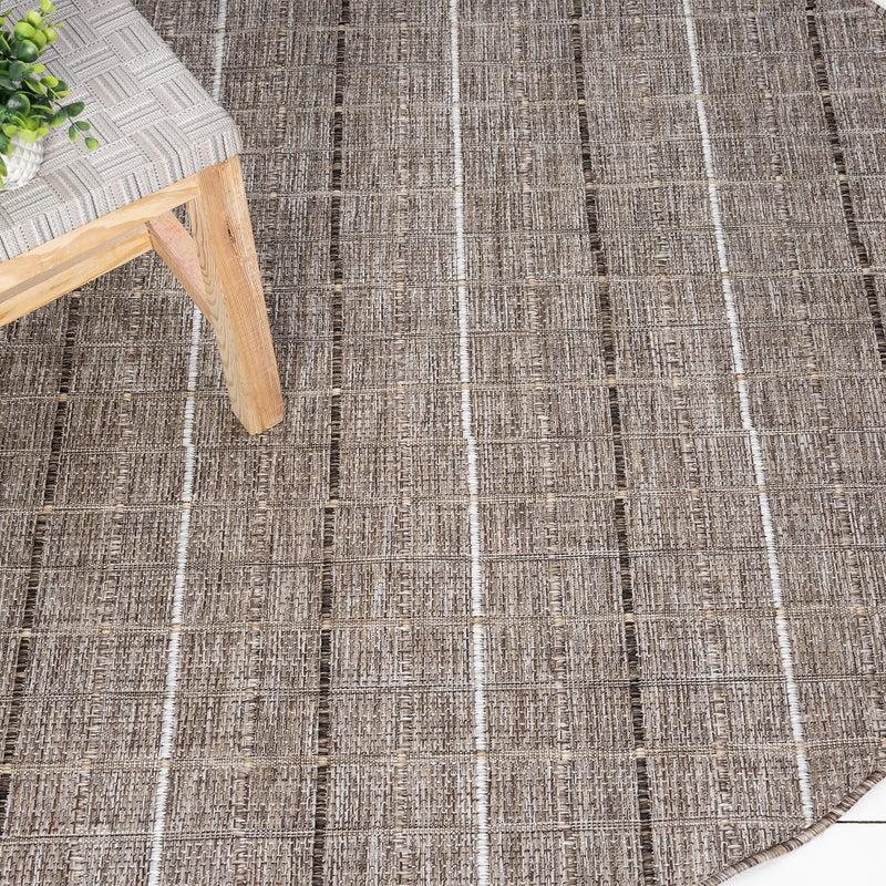 Paseo Jaunt Natural Round Rug