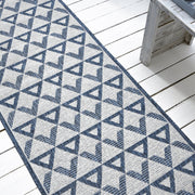 Portico Indigo Runner Rug