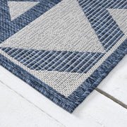 Portico Indigo Runner Rug