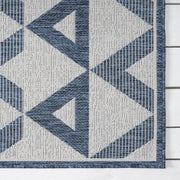 Portico Indigo Runner Rug
