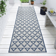 Portico Indigo Runner Rug