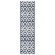 Portico Indigo Runner Rug