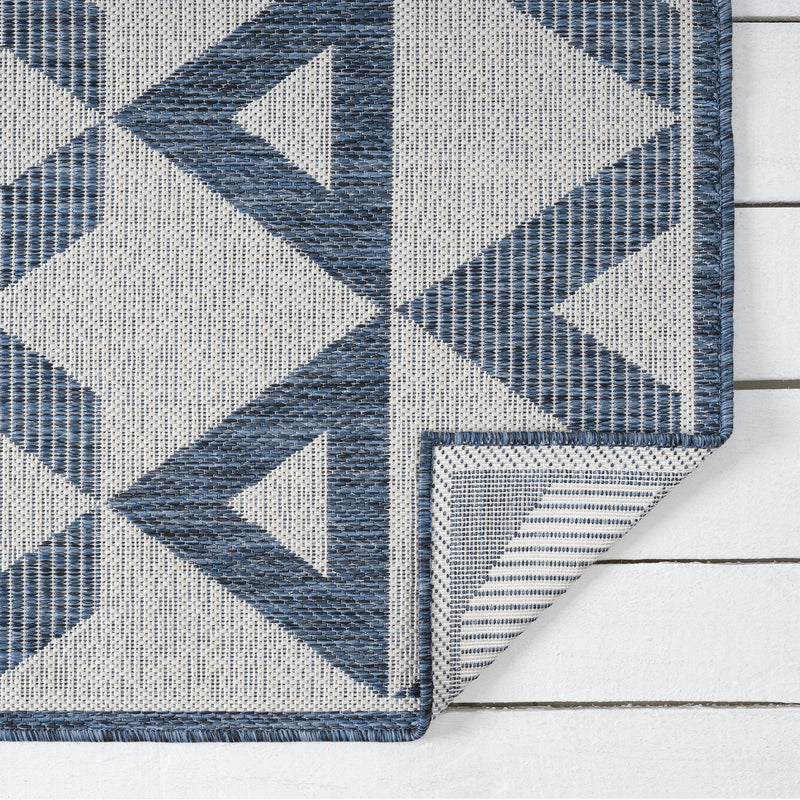 Portico Indigo Runner Rug