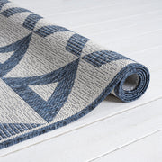 Portico Indigo Runner Rug