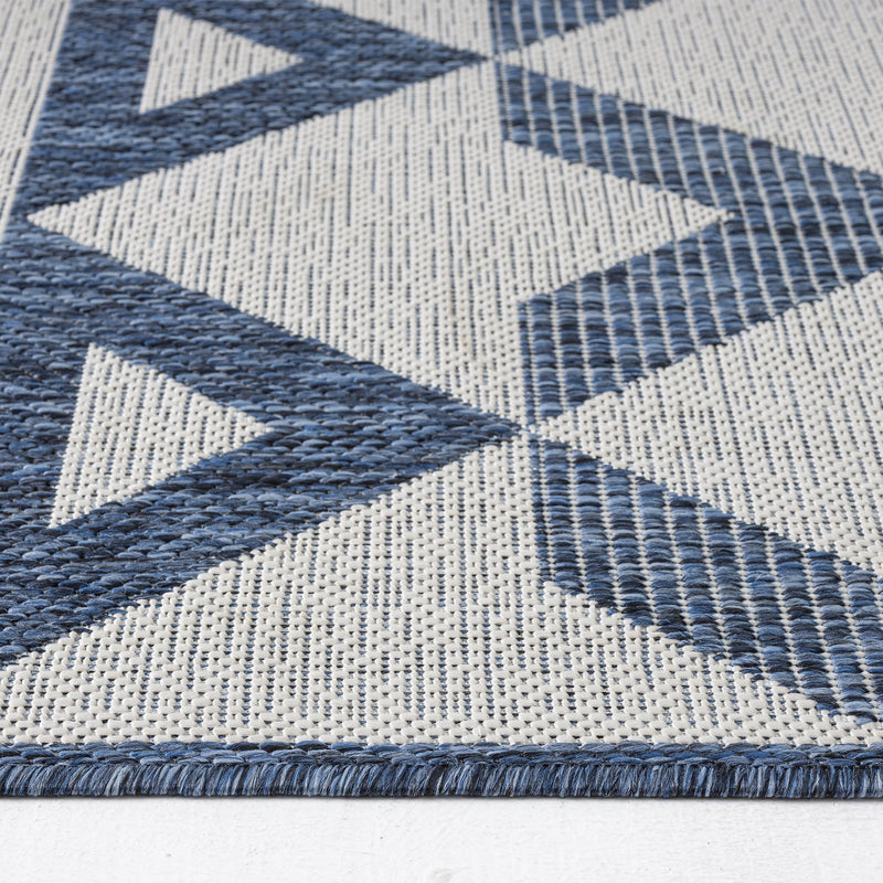 Portico Indigo Runner Rug
